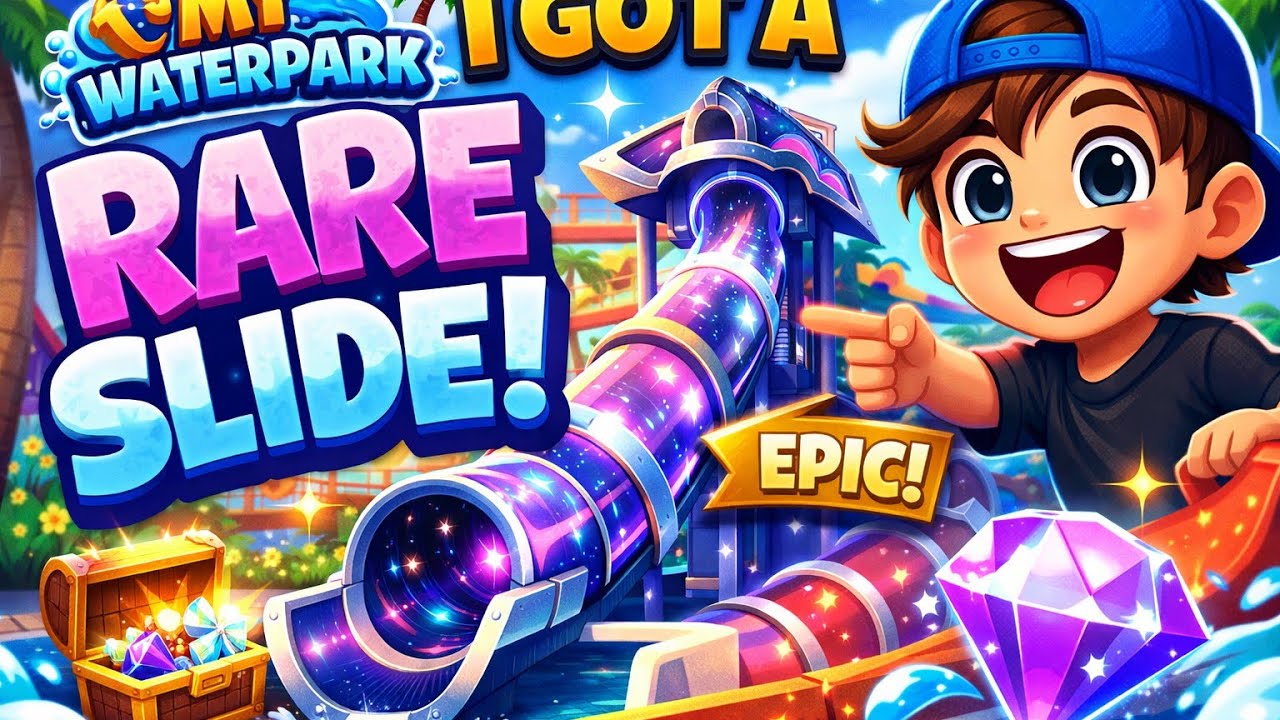 Finnally I HAVE RARE SLIDE IN MY WATERPARK 
