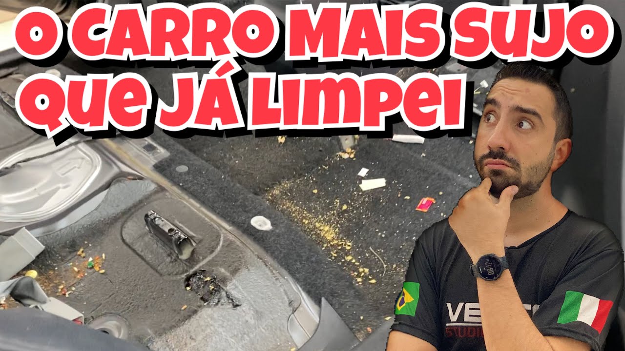 O CARRO MAIS SUJO QUE JÁ LIMPAMOS!