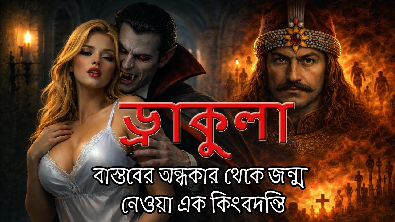 ড্রাকুলা: বাস্তবের অন্ধকার থেকে জন্ম নেওয়া এক কিংবদন্তি