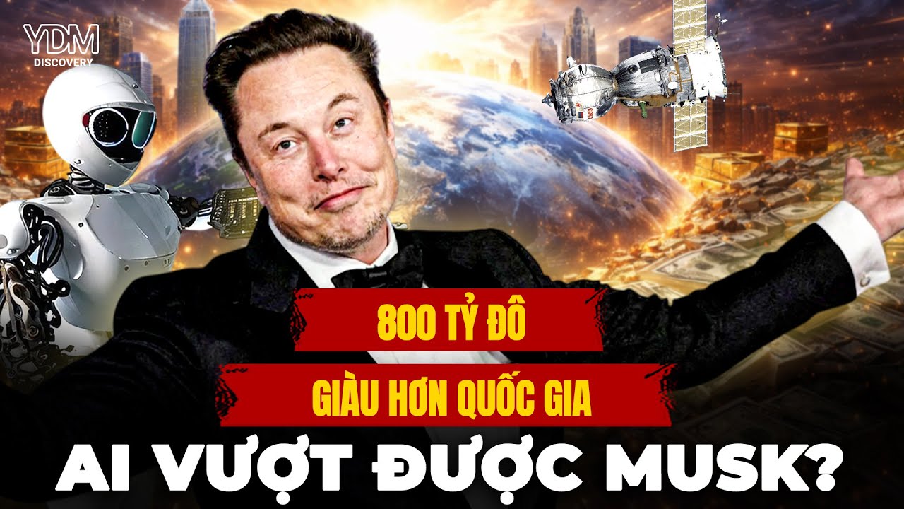 Giàu hơn UAE: 800 tỷ đô giúp Musk sở hữu 'Hệ điều hành' trái đất | YouthYDM