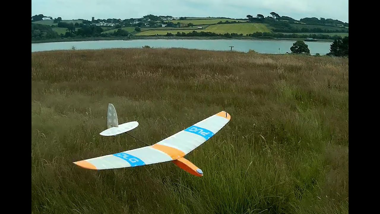 First Flights In a Flat Field With My Pug DLG - Angel Wing Designs - 2nd July 2021
