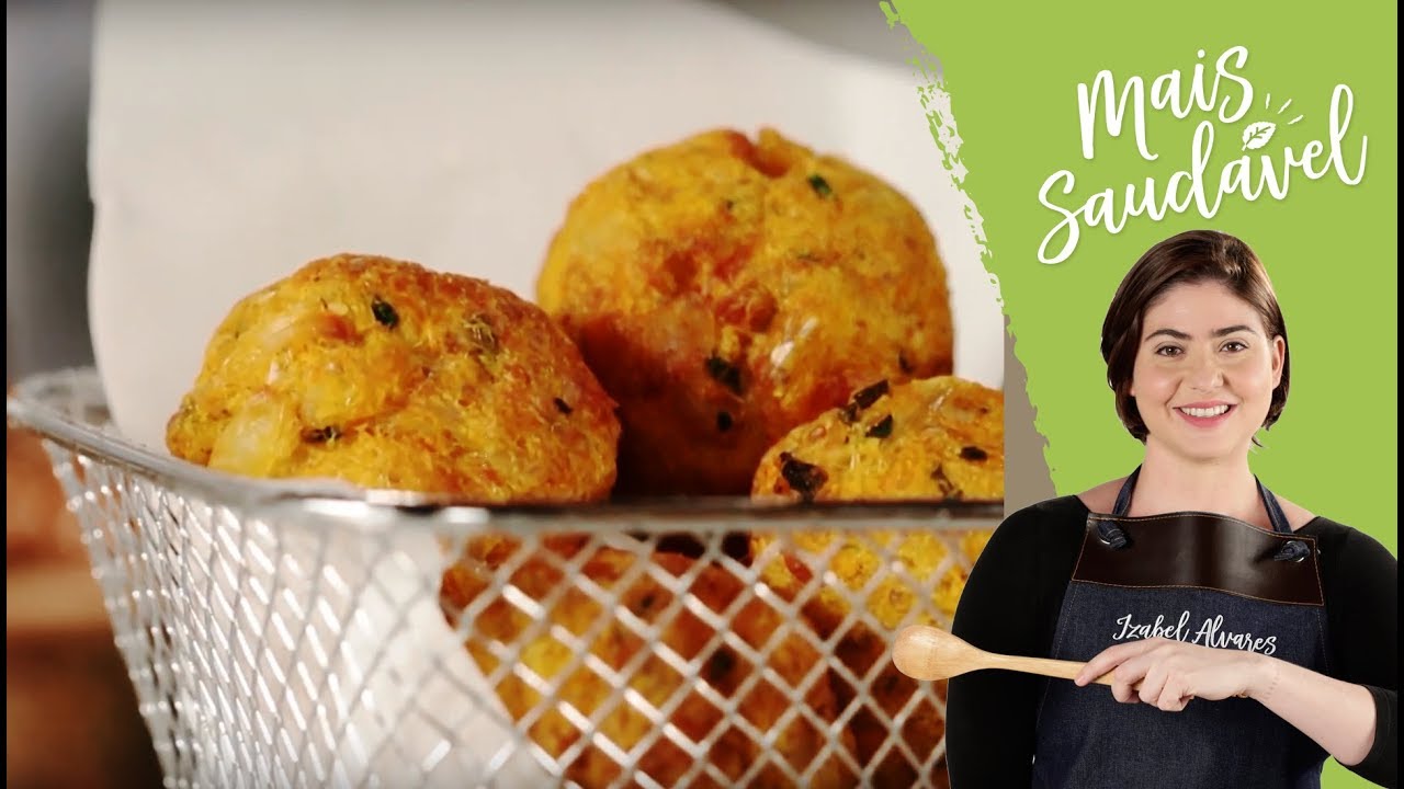 Como fazer BOLINHO DE BACALHAU Low Carb!