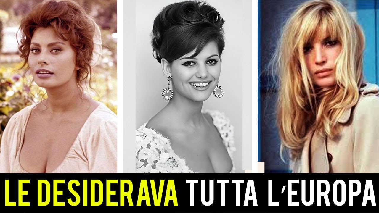 30 Attrici Più Belle d’Italia e d’Europa degli anni 70 e 80 - PRIMA E ORA