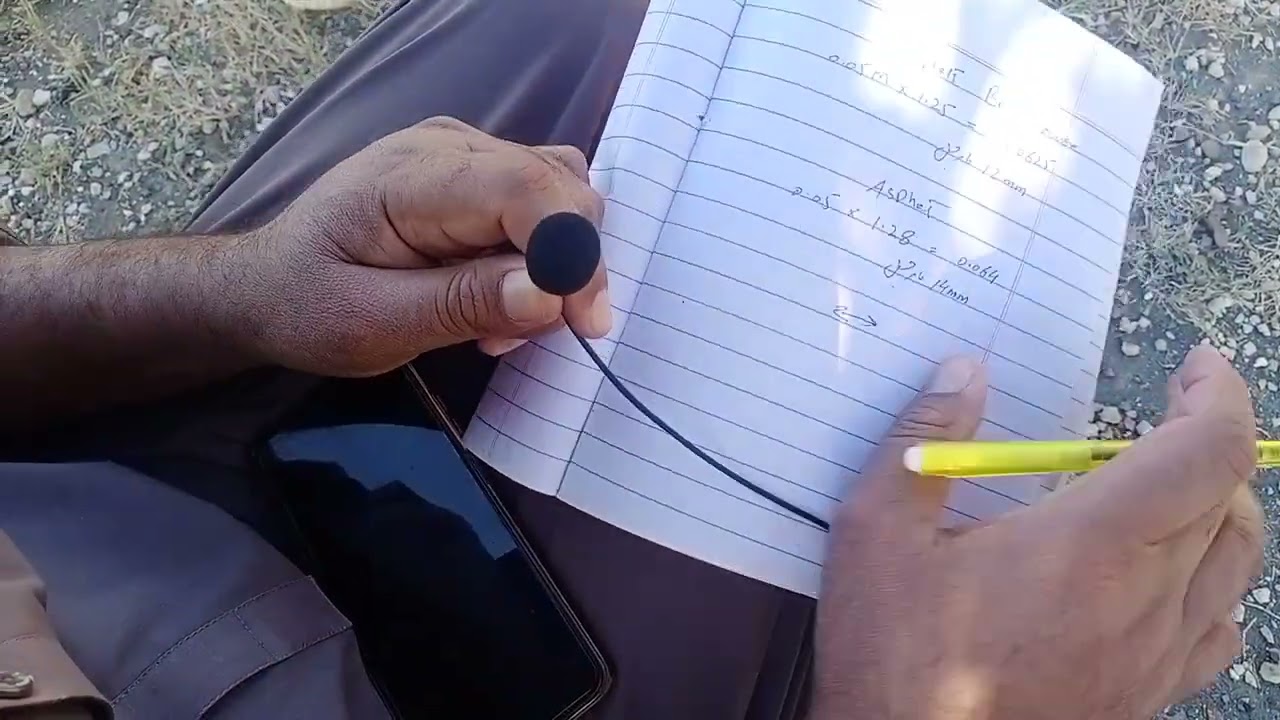 How to calculate Asphalt Quantity/ Asphalt ki quantity kaisy nikalen