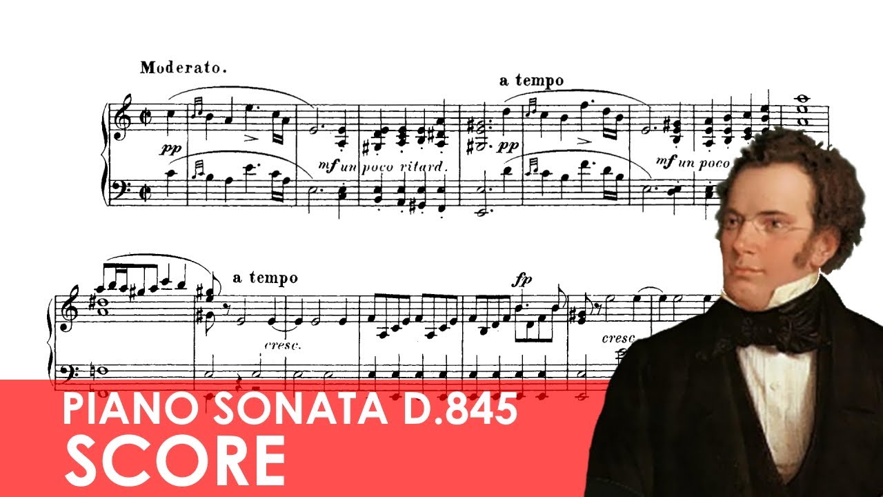 SCHUBERT Piano Sonata No. 16 in A minor (Op. 42 / D.845) Score