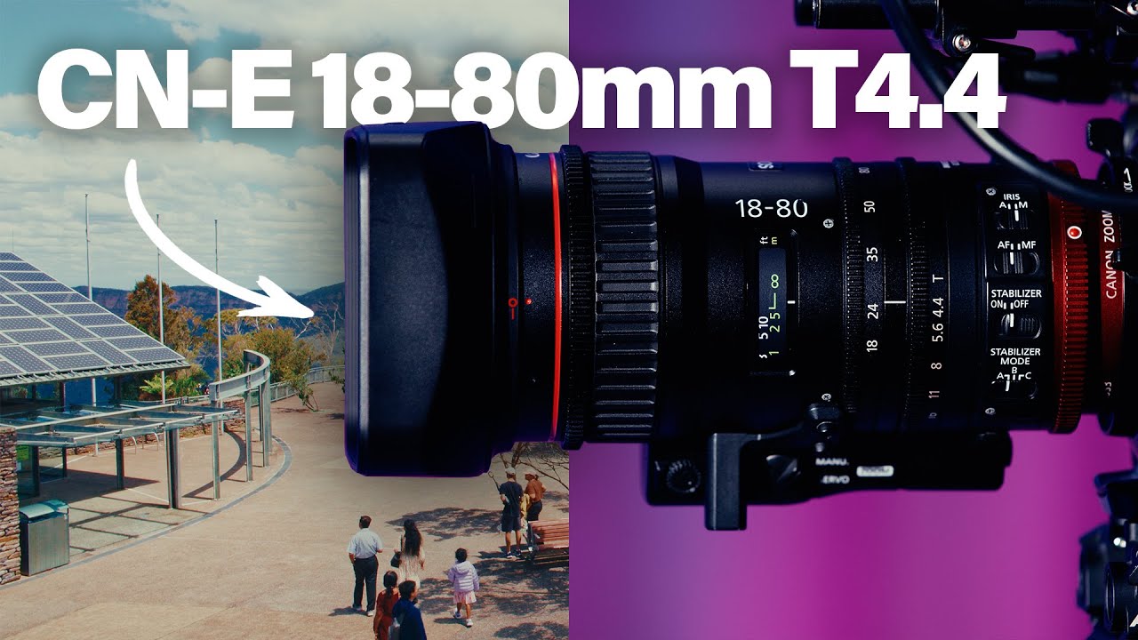 Canon CN-E 18-80mm on Canon R5C | Versatile Cine-Servo Lens