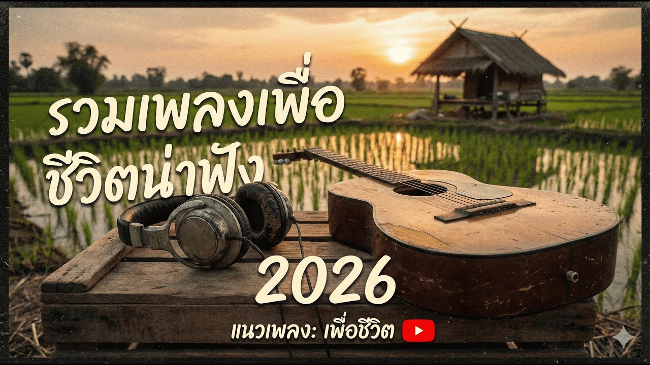รวมเพลง เพื่อชีวิต มาใหม่ฟังเพลินๆ 2026