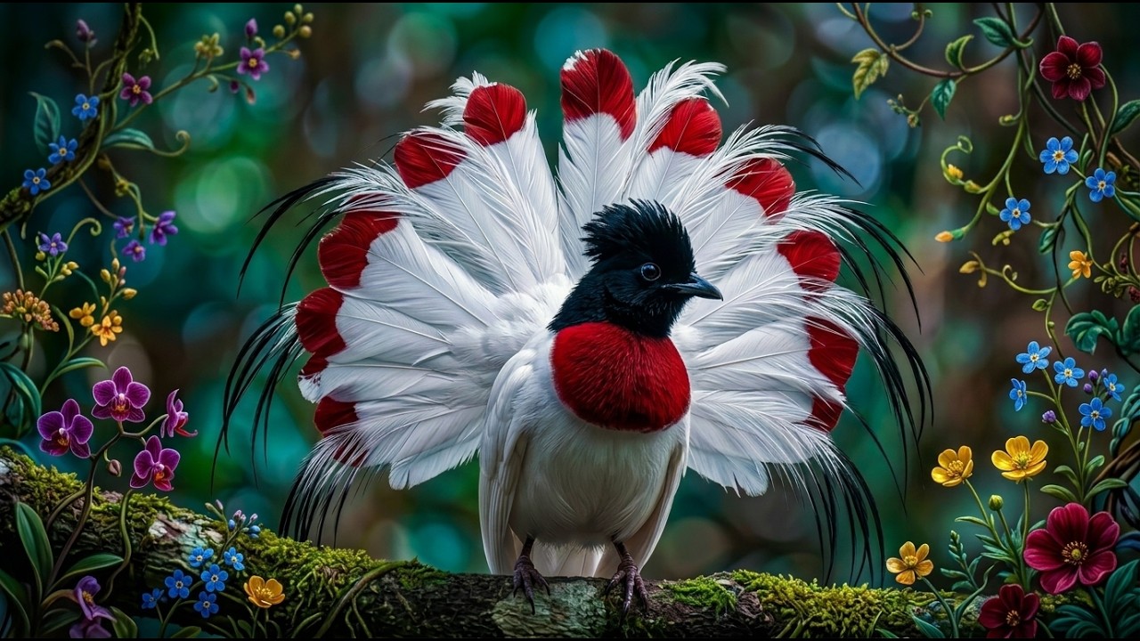 Inside the Hidden Paradise of Colourful Birds | 4K Wildlife ASMR Experience
