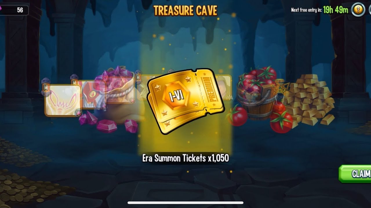 Monster Legends : TREASURE CAVE