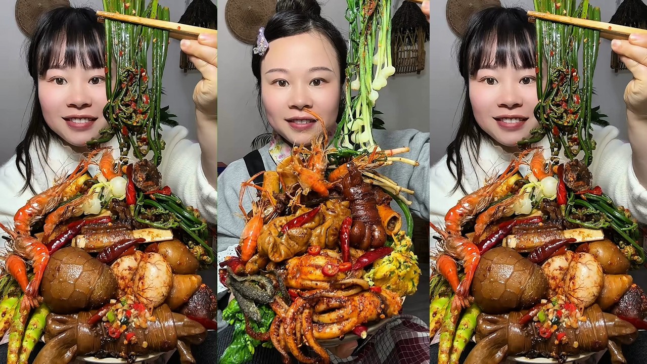 👩‍🍳🔥 Yummy Homemade Dishes – Hot and Ready! Enjoy Meat, Fish & Fresh Boiled Greens!🥩 🌶️