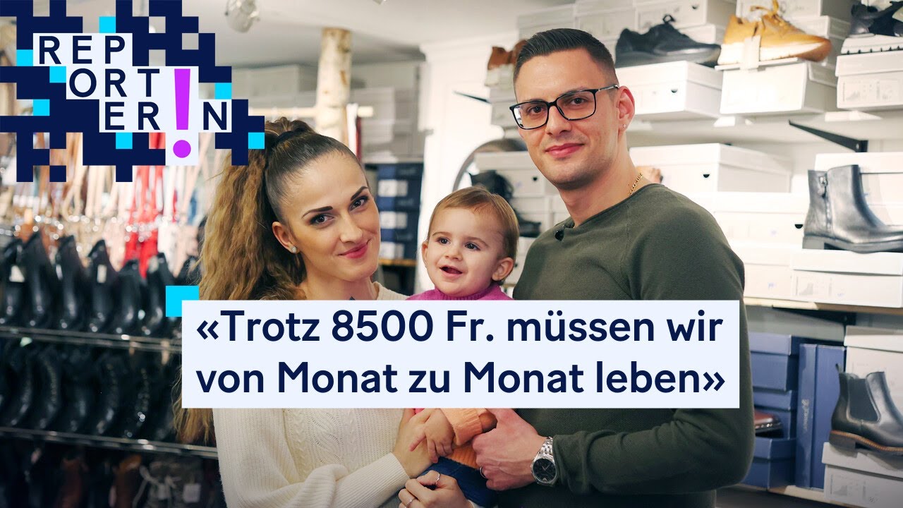 Geldsorgen im Mittelstand: «Trotz 8500 Fr. müssen wir von Monat zu Monat leben» | ReporterIn