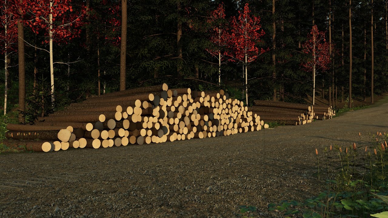 Making quick work of the forwarding | EP. 10 | Fs22 timelapse | Forestry in Honkakorpi