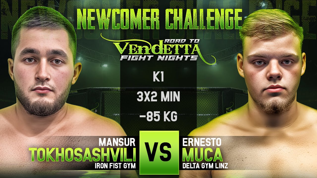 Mansur Tokhosashvili VS Ernesto Muca | Newcomer Challenge Road to Vendetta