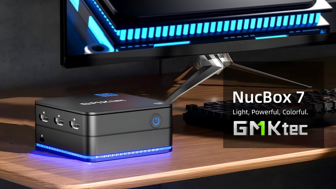 Самый мощный GMK NucBox на сегодняшний день! Более быстрый компактный ПК с поддержкой 4K и Window...