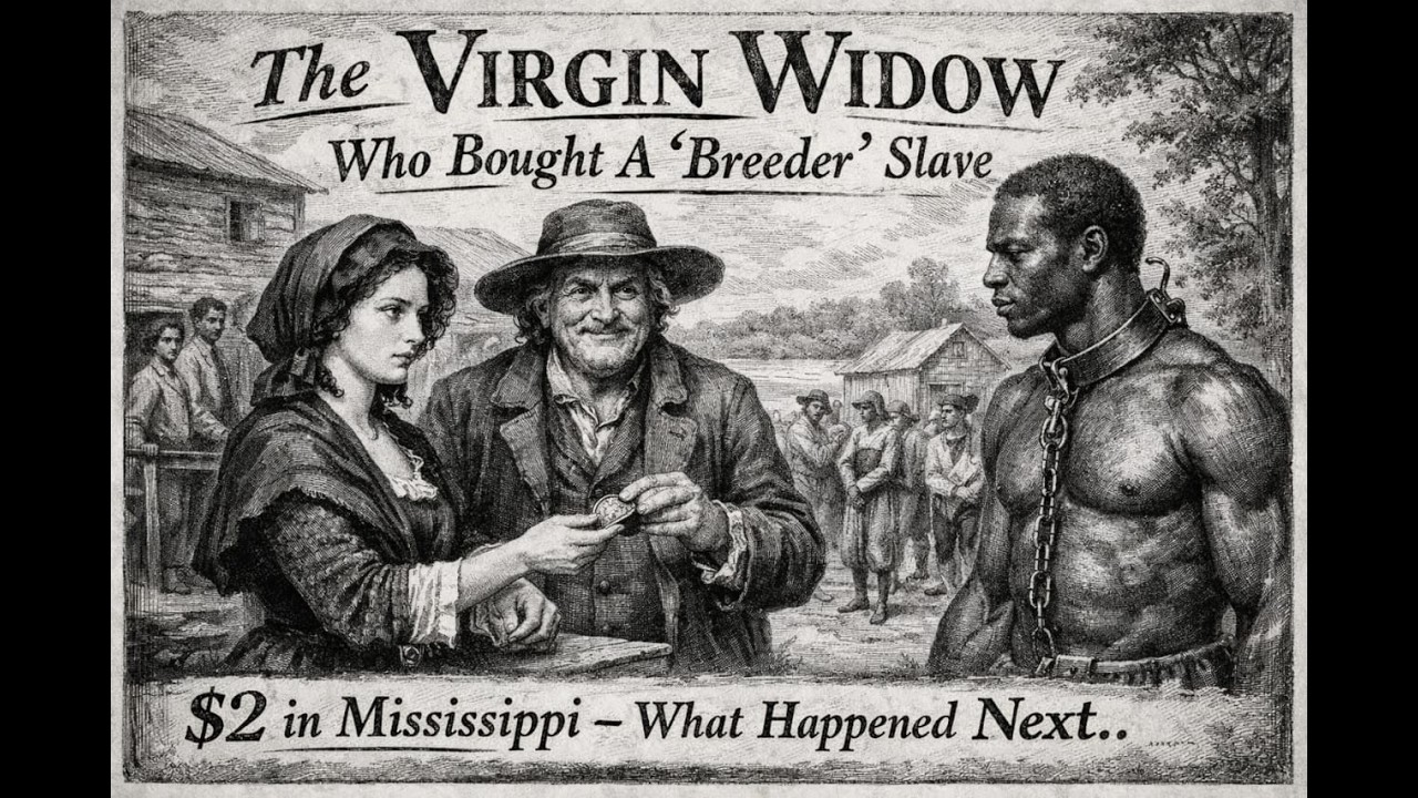 The Virgin Widow Who Bought a 'Breeder' Slave for $2  in Mississippi - What Happened Next..