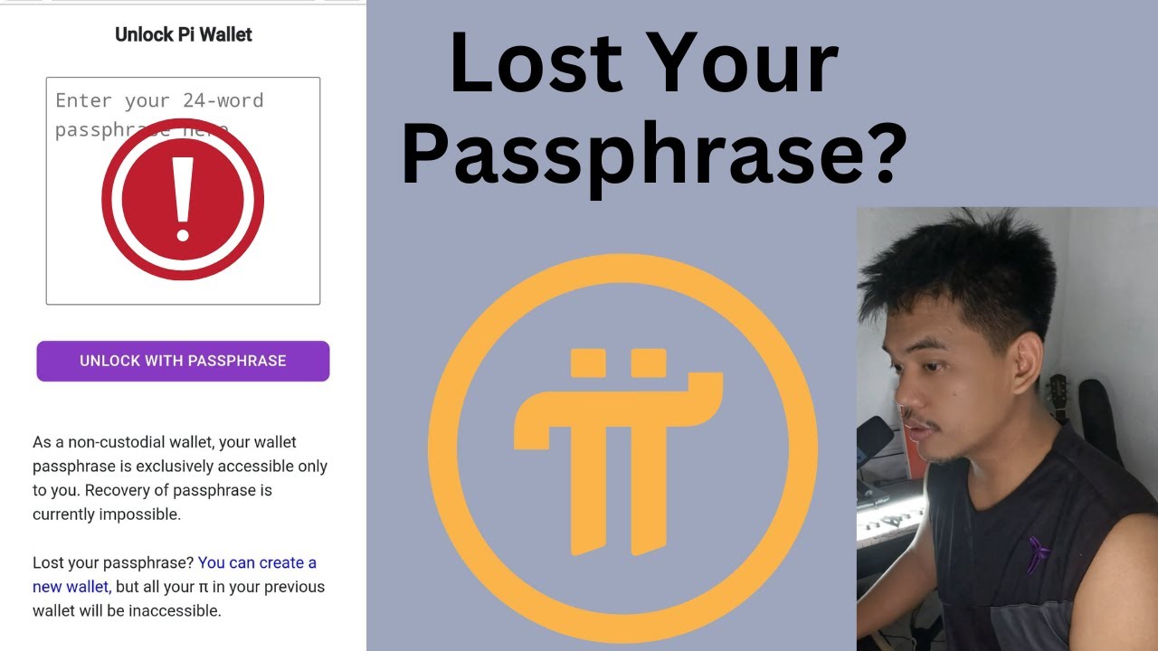 Ano Ang Gagawin Pag Lost Passphrase? Pi Network