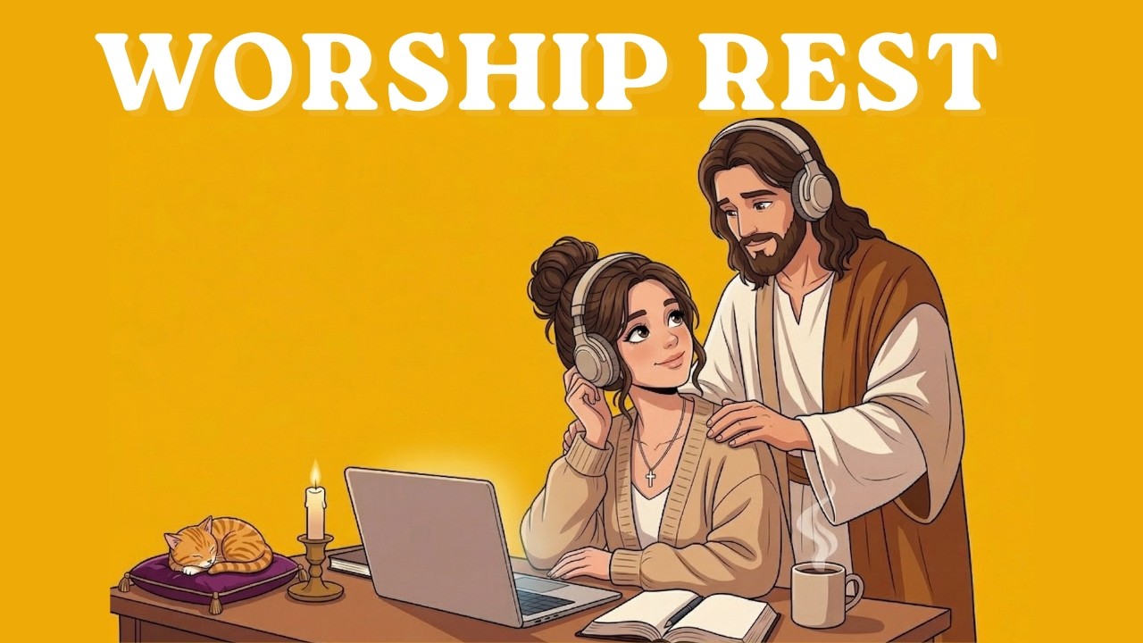 WORSHIP & REST | Gospel Jazz Lofi to Quiet Your Soul ~ 1 Hour