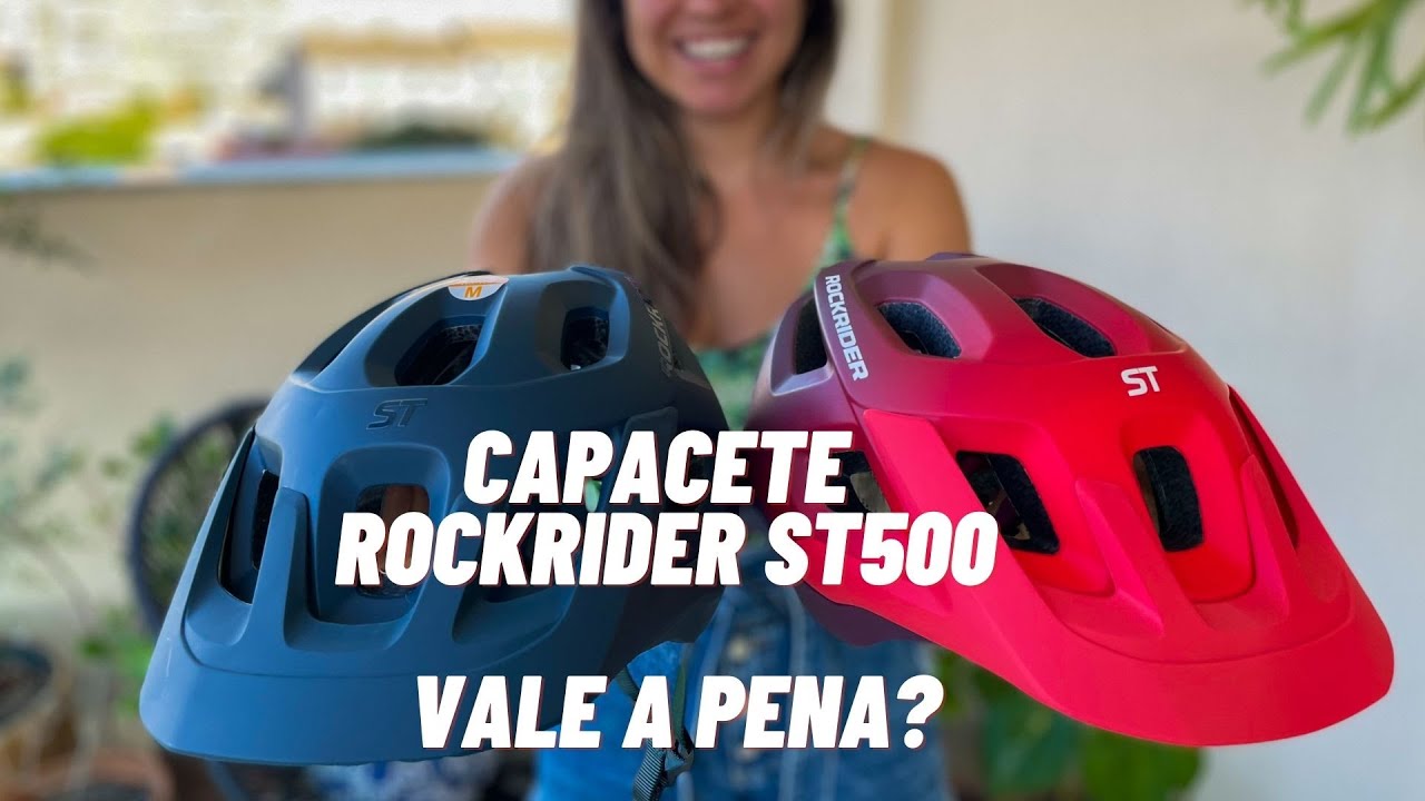 Danos pós queda (Rockrider ST520) + itens de segurança (capacete e luva de ciclismo)
