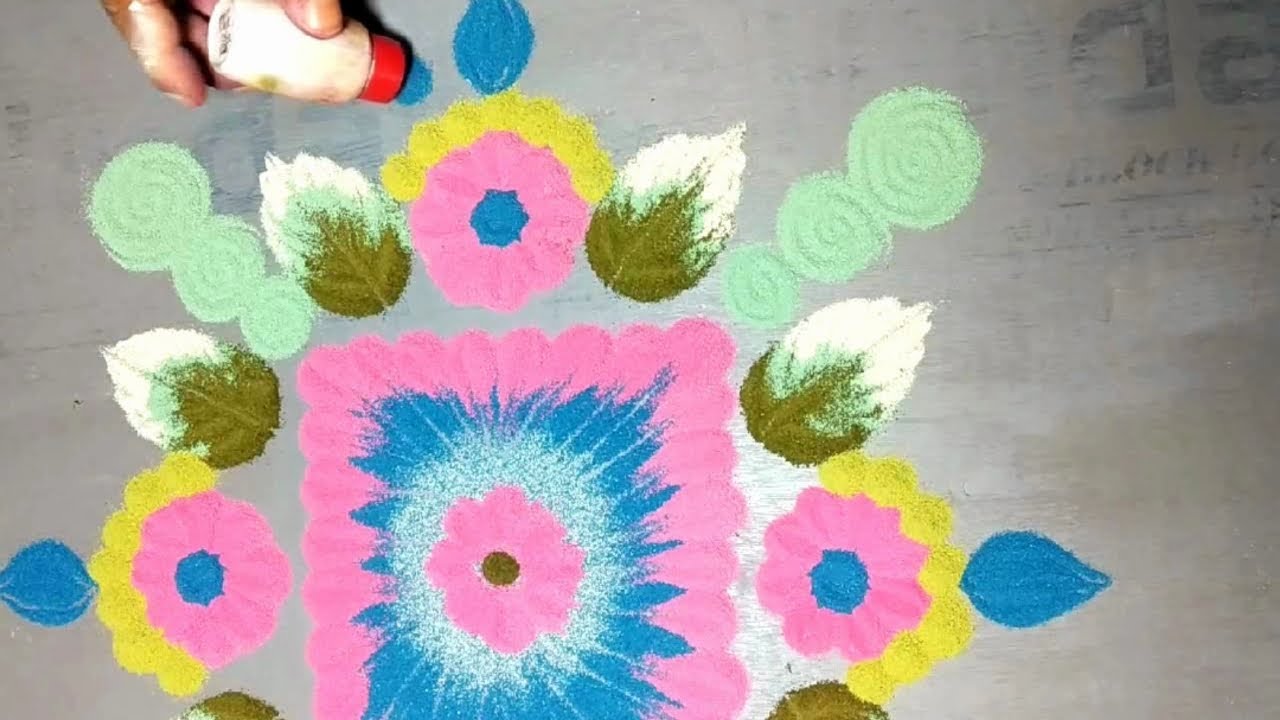 New Diwali Special Easy Rangoli Designs 2020|| Rangoli Design by Atanu Art & Crafts ||