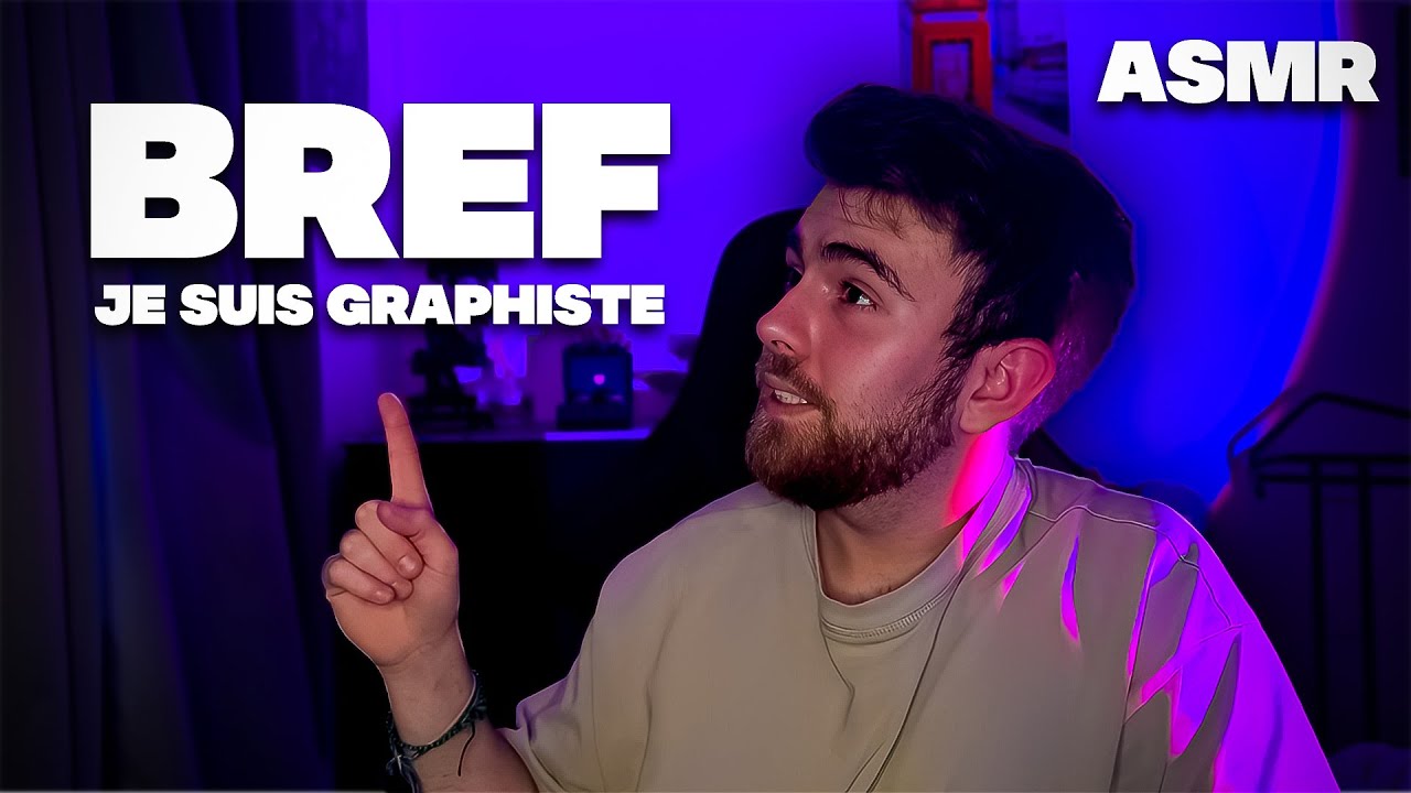 Bref, je suis graphiste 🎨 #asmr 