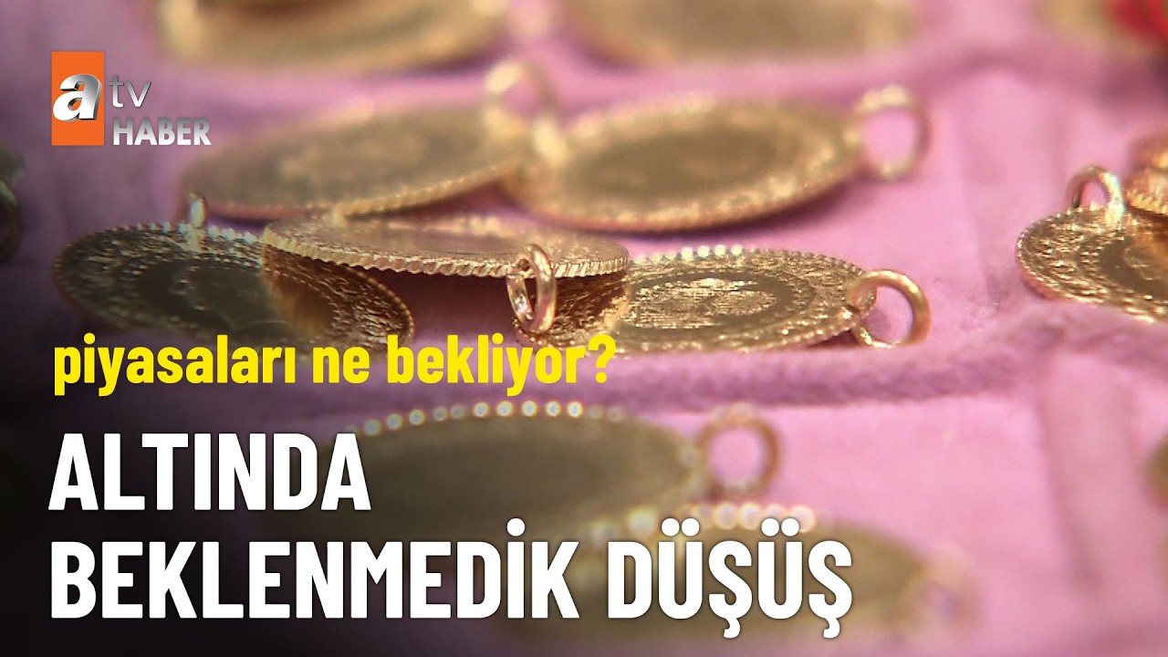 Altında 1 haftada 400 liranın üstünde kayıp  - atv Ana Haber 6 Mart 2026