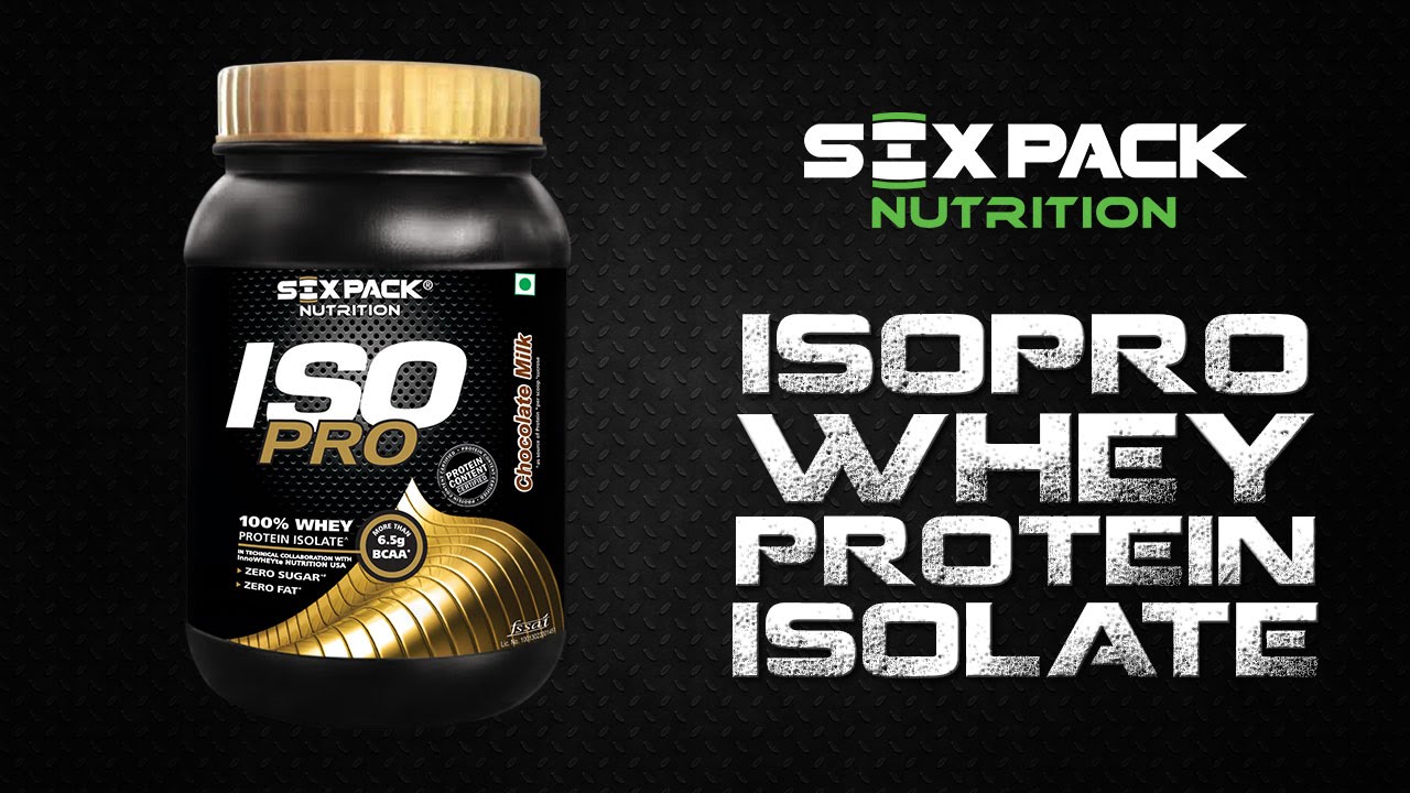 ISOPRO Whey Protein Isolate Six Pack Nutrition