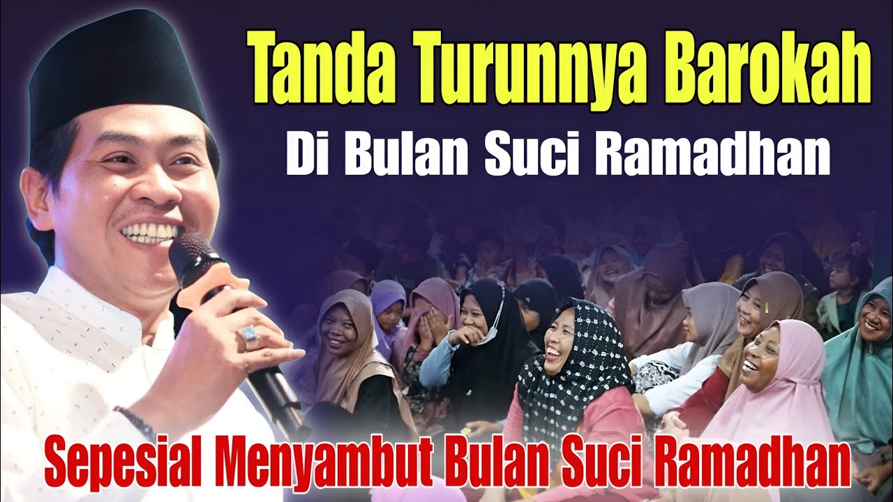 KH ANWAR ZAHID TERBARU PALING LUCU SEPESIAL TANDA TURUNYA BERKAH DI BULAN RAMADHAN 