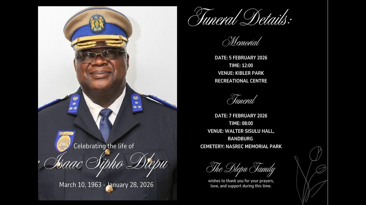 Sipho Isaac Dlepu's Funeral - Church Service