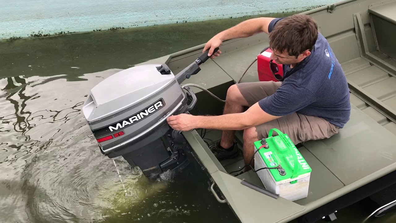 Mariner 25hp w bonnet