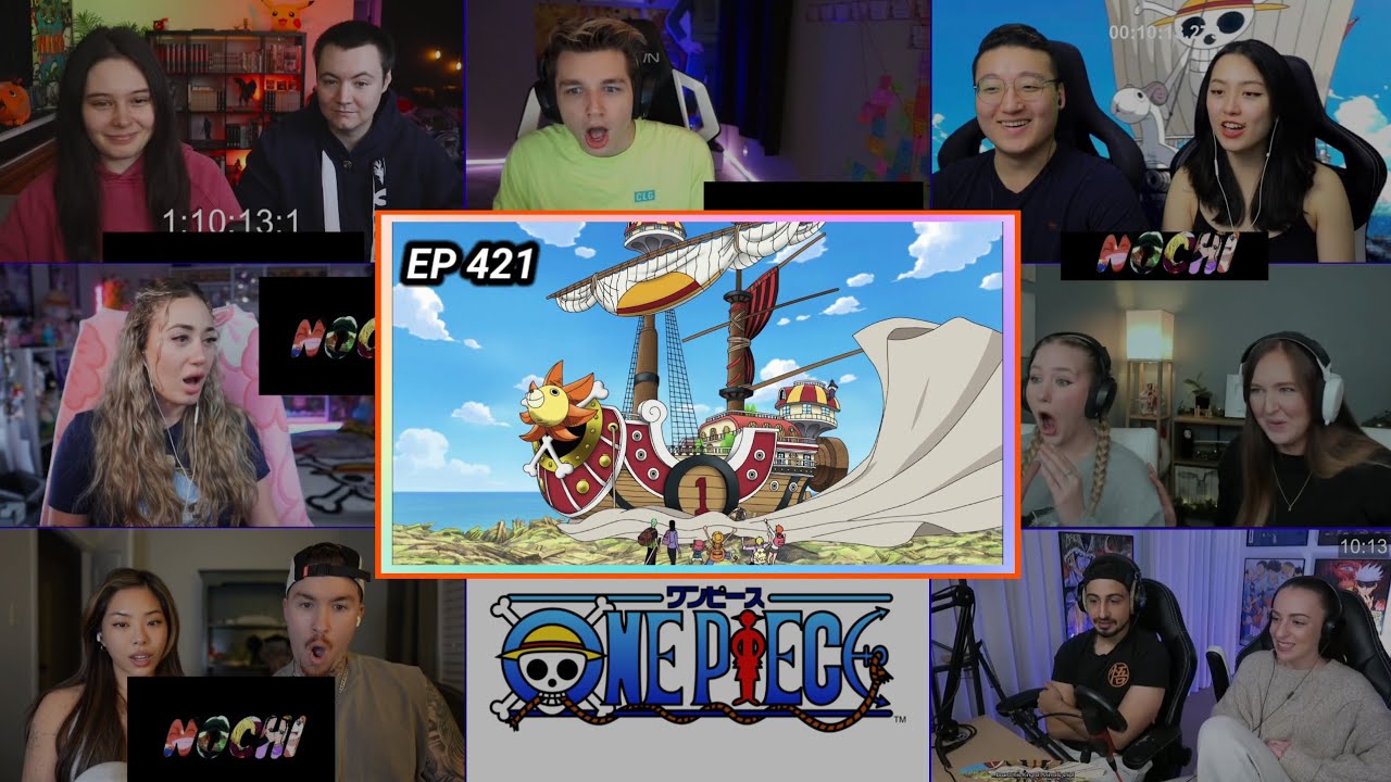 ONE PIECE | THE DREAM SHIP! THE THOUSAND SUNNY!!! | EPISODE 321 | REACTION MASHUP | ワンピース