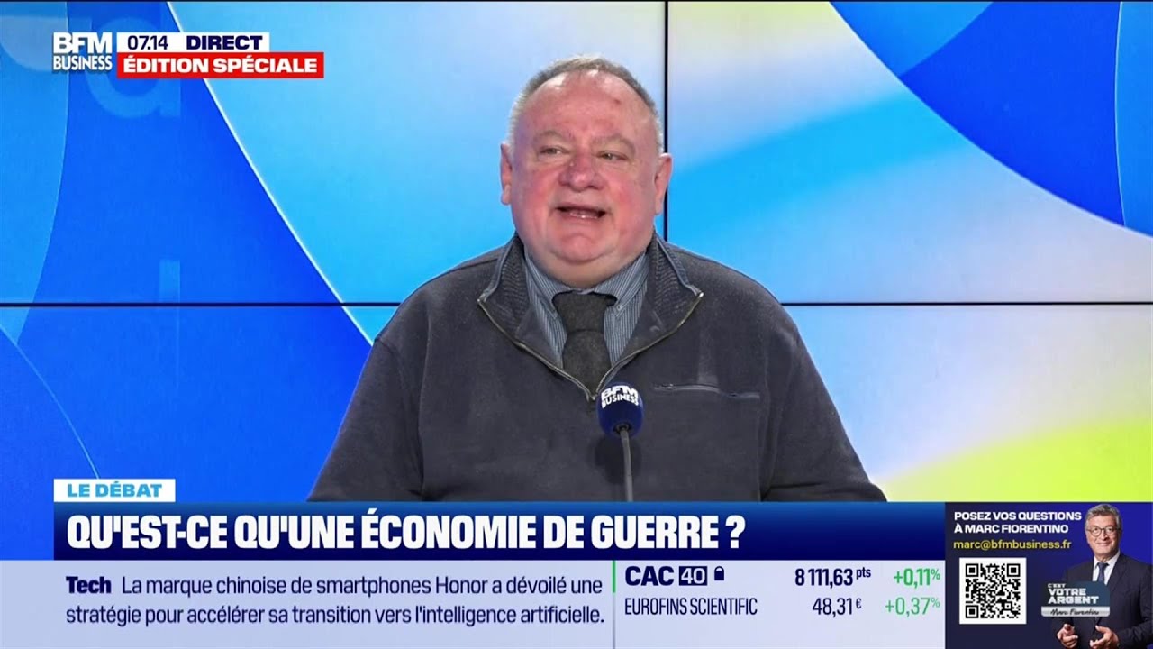 Nicolas Doze face à Jean-Marc Daniel : Qu'est-ce qu'ne économie de guerre ?