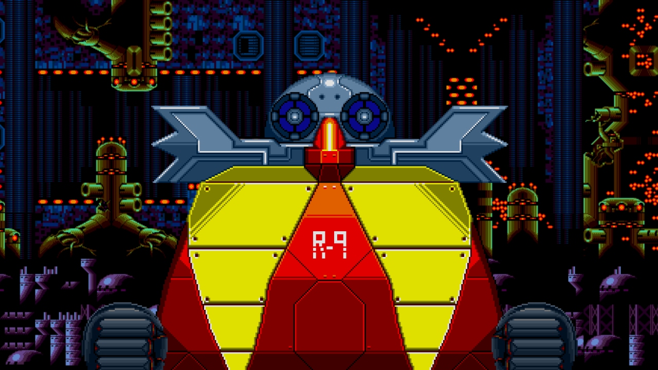 Unused Sonic Cd's Final Boss battle : sprite animation
