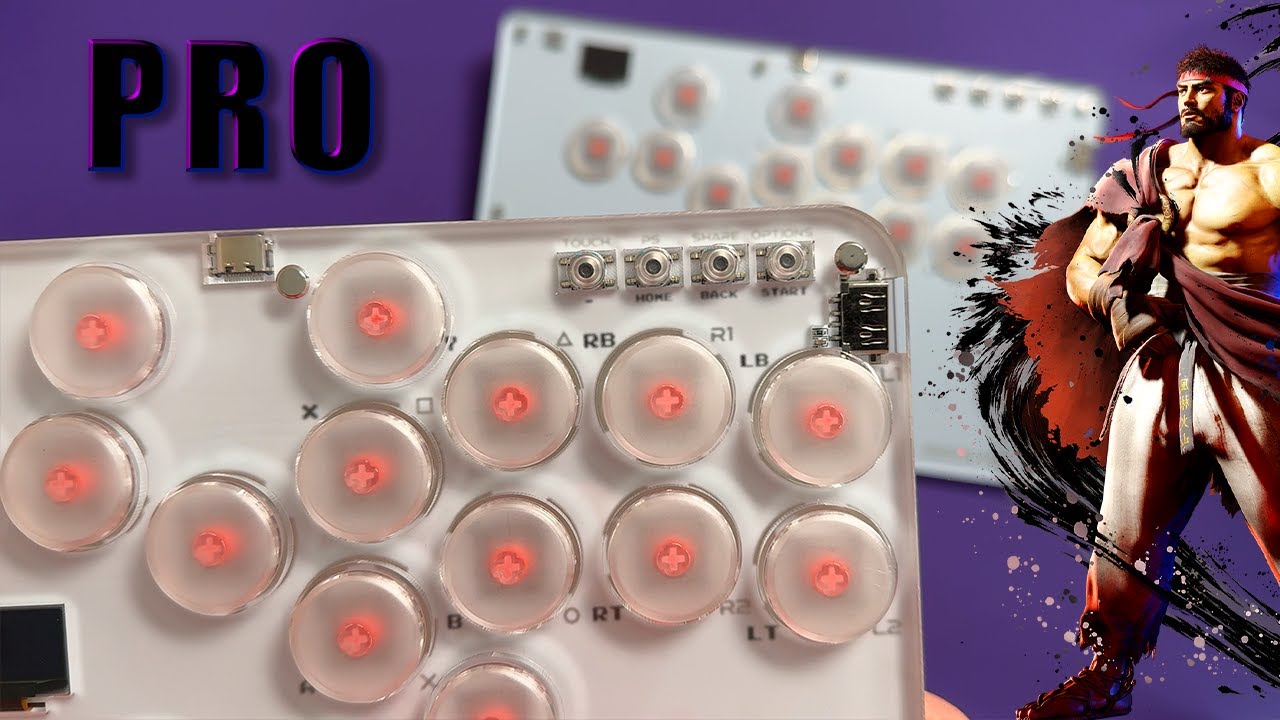 ¡El HITBOX Definitivo para Juegos de Lucha! HAUTE42 S16/T16