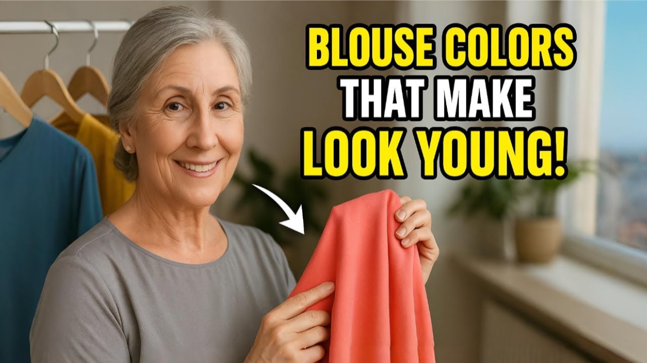 Blouse Colors That Instantly Make Older Women Look 10 Years Younger