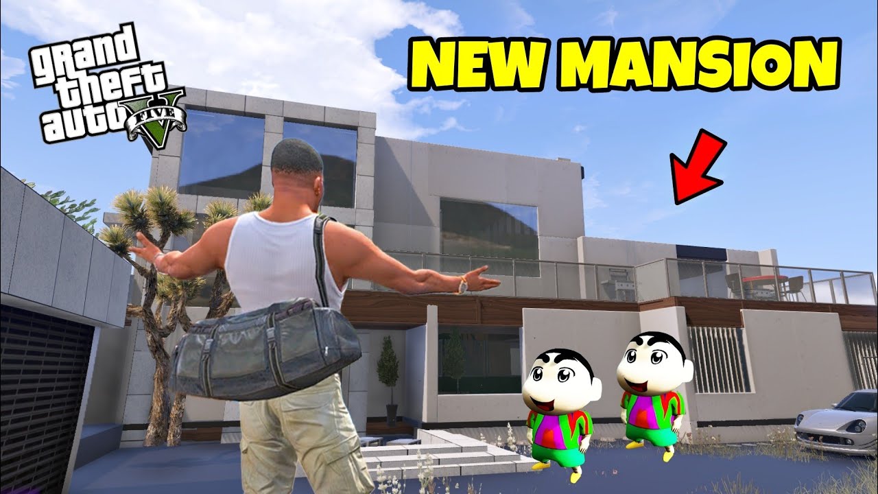 GTA 5 : FRANKLIN'S NEW PREMIUM MANSION 😯