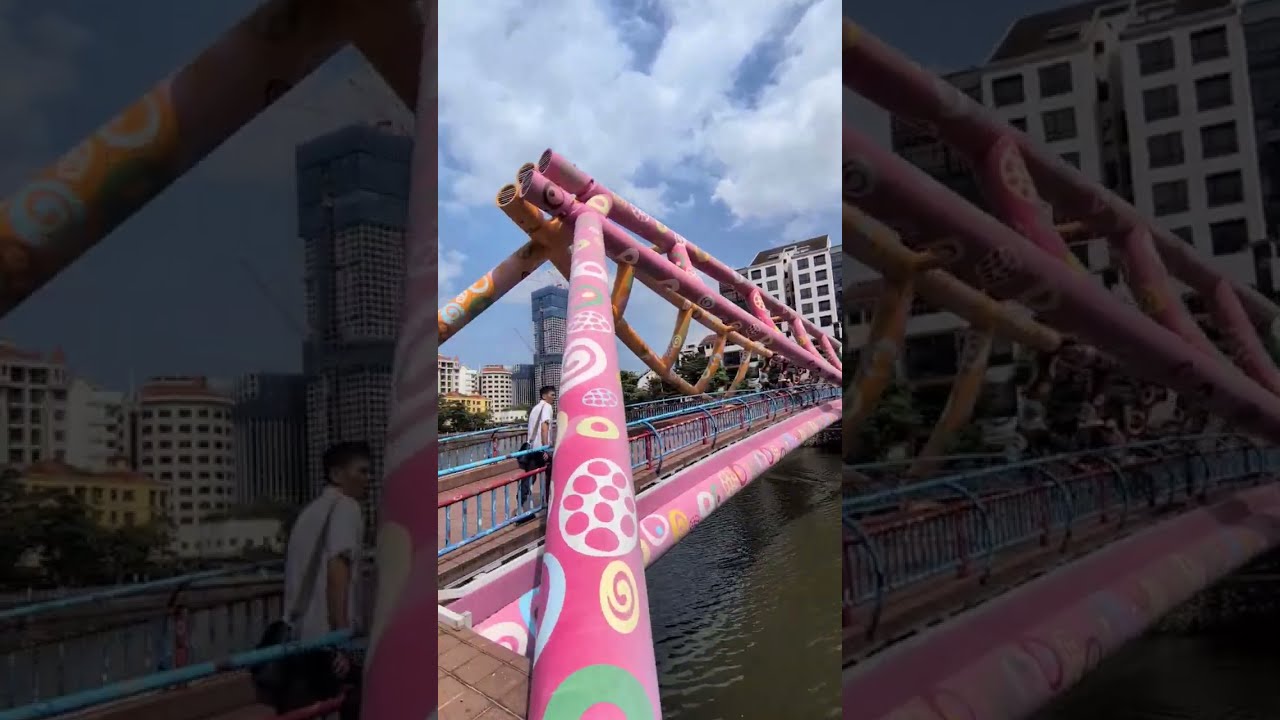 【POV・環境音】シンガポール川沿い散歩②｜Great World→Clarke Quay｜カワウソ登場｜SG River Walk ② |  Otters!