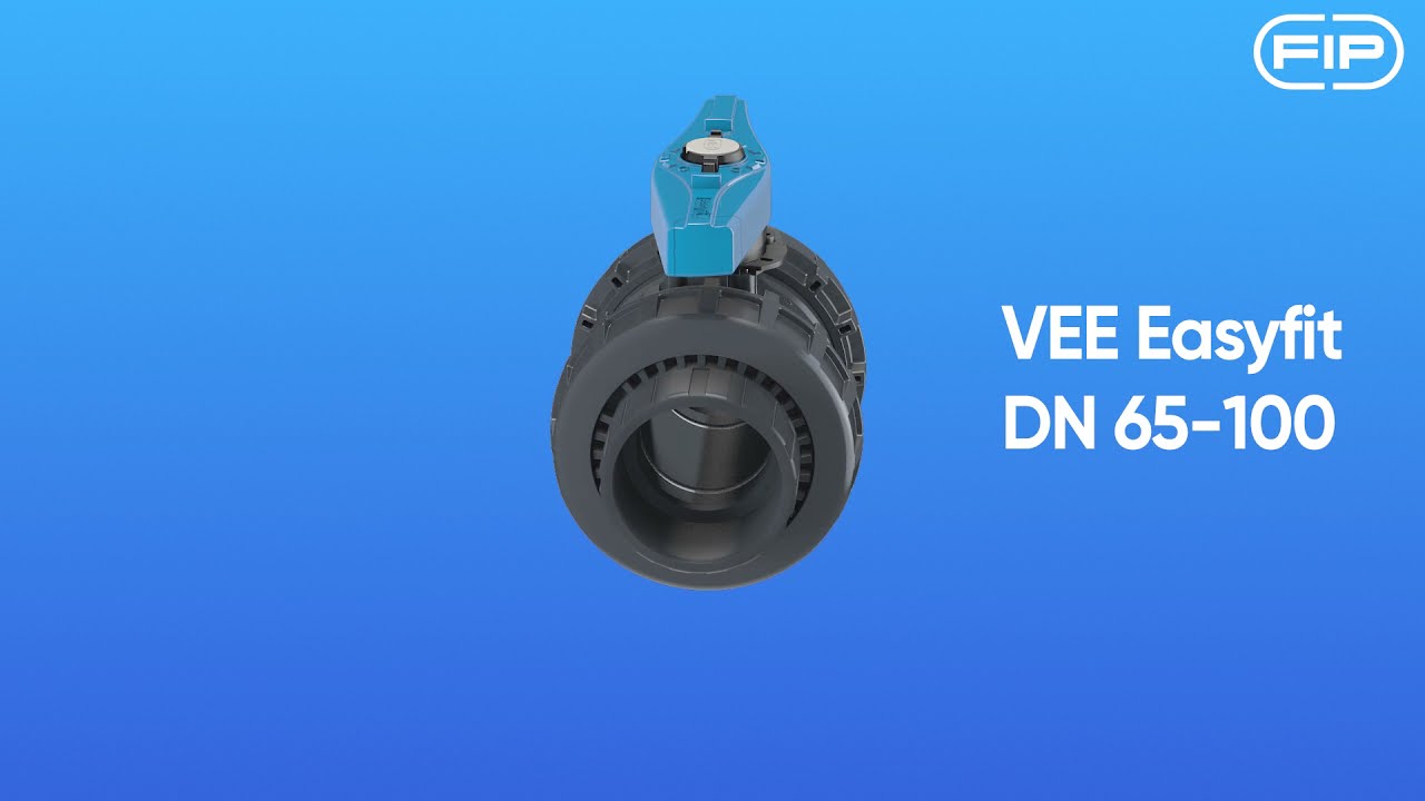 Vanne à boisseau sphérique VEE Easyfit DN 65-100 à grands diamètres pour une étanchéité garantie