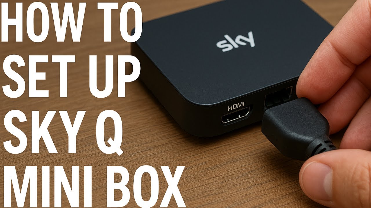 Как настроить Sky Q Mini Box