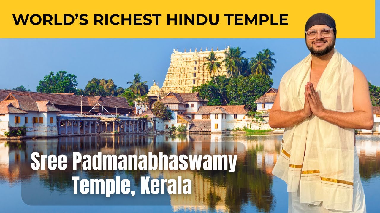 The World's Richest Hindu Temple | Sree Padmanabhaswamy Temple in Thiruvananthapuram 🙏🏻