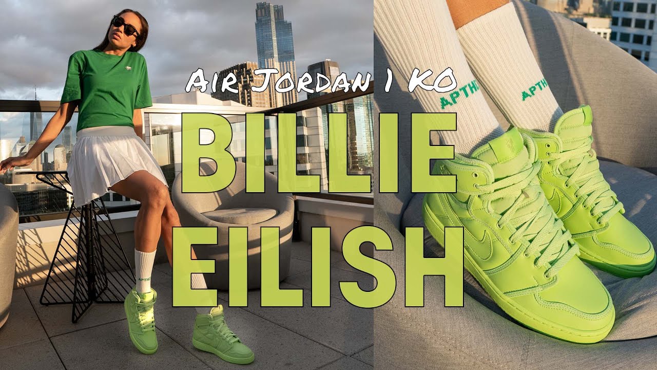 A MUST FOR BILLIE EILISH FANS!  AIR JORDAN 1KO REVIEW and HOW TO STYLE