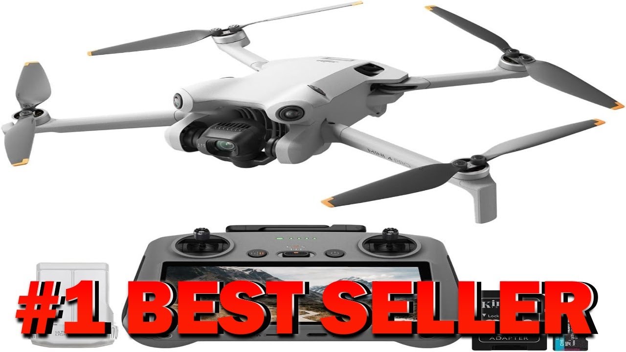 DJI Mini 4 Pro Quadcopter Drone with DJI RC 2 Controller - B0CM6XLHLJ
