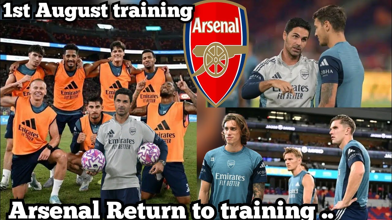 Arteta Leads Focused Arsenal Training After North London Derby Defeat