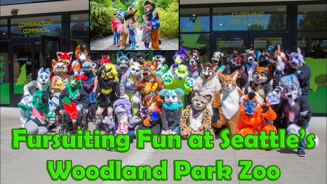Fursuit Walk at Woodland Park Zoo - First time ever!