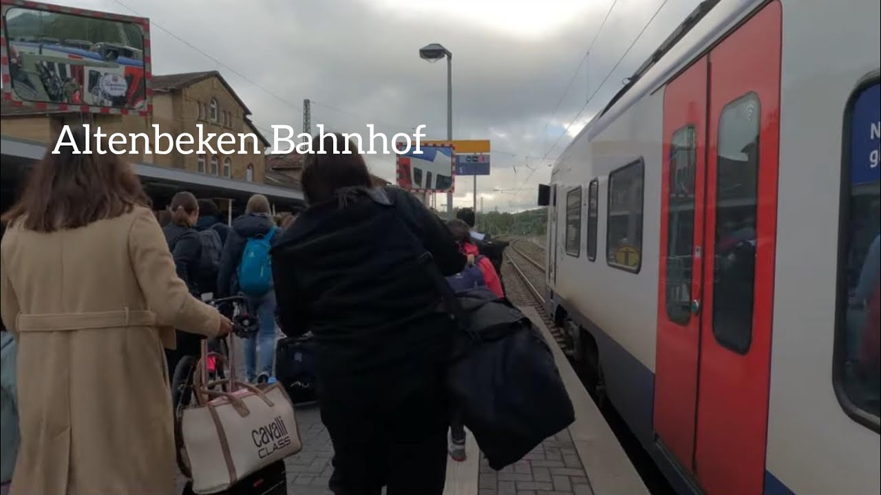 Altenbeken Bahnhof DB #deutschebahn #travel #stadtbahn