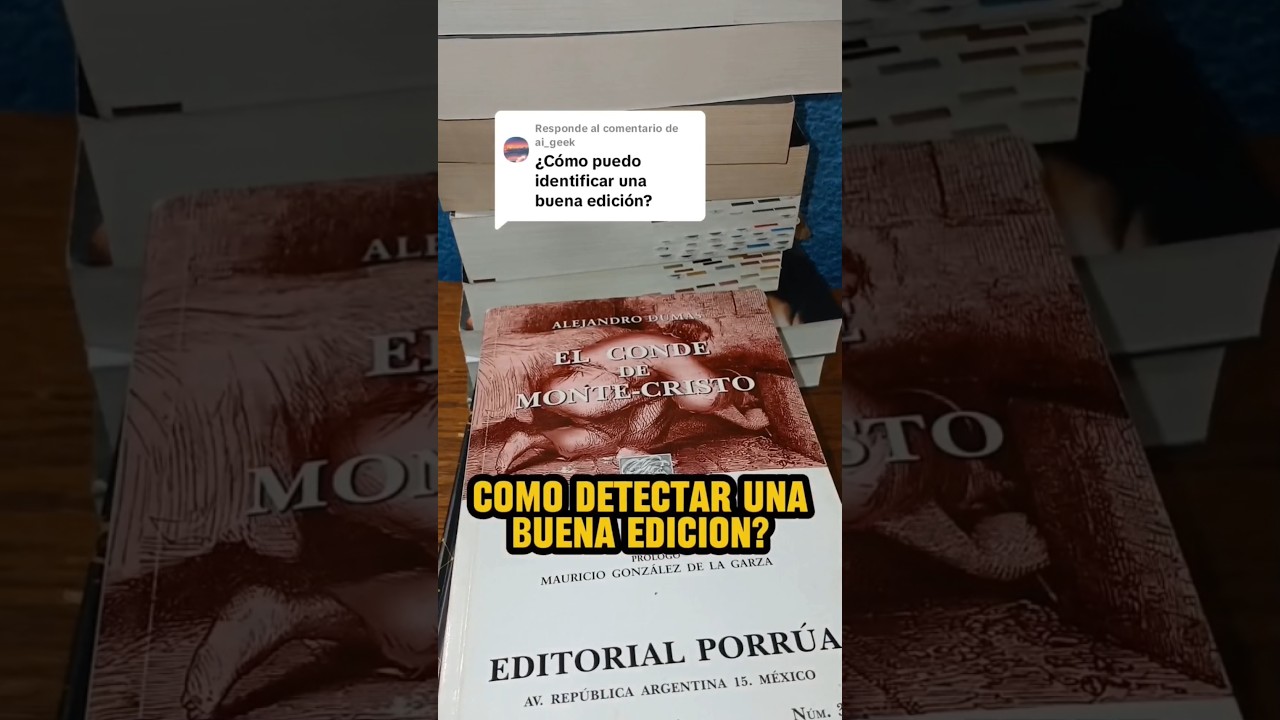 &iquest;C&oacute;mo elegir una BUENA edici&oacute;n?
