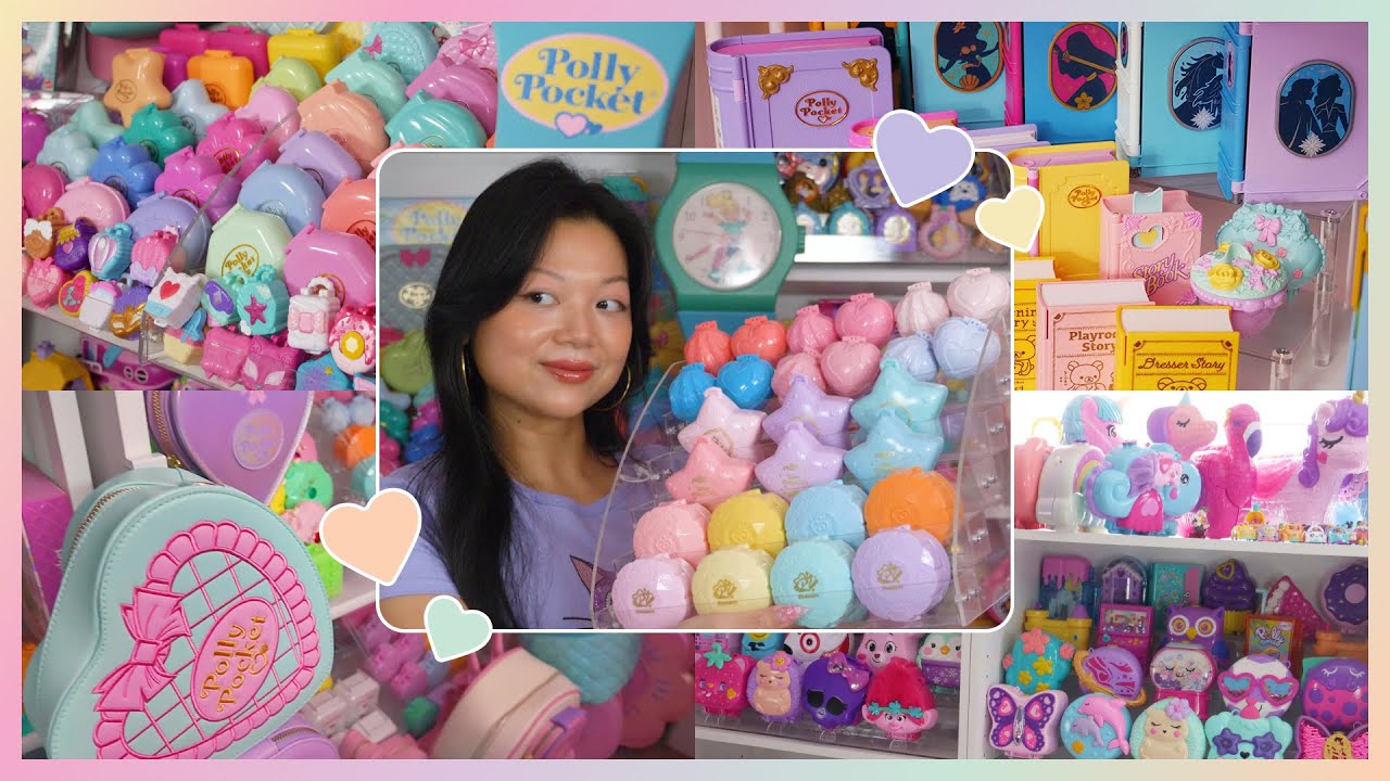 💖VLOG💖 How I Organize My Collection: Displaying Polly Pockets, Figurines, Dolls, & More!