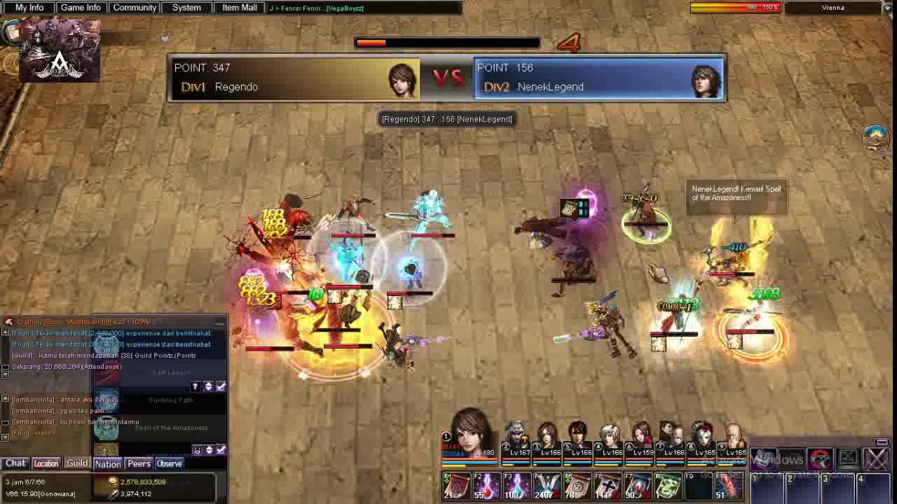Atlantica Rebirth Regendo (Axe) vs (Staff) NenekLegend PM Gondwana Weekly October 23, 2021