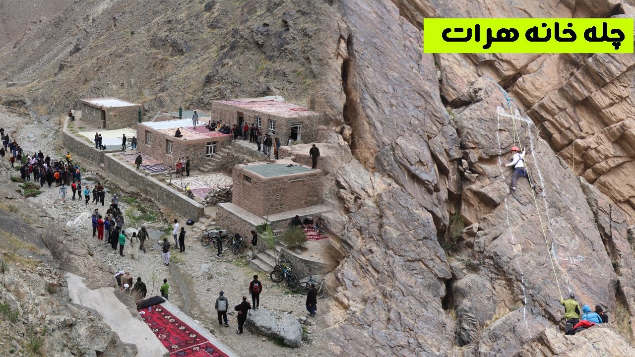 Chela Khana Herat | غرس نهال توسط کوهنوردان در منطقه چله خانه هرات