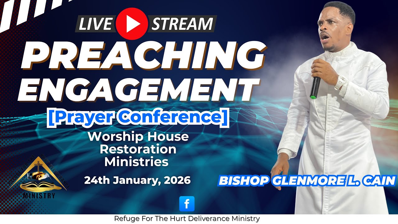 Bishop Glenmore L. Cain | Prayer Conference | @Worship House Restoration Min | Jan.24, 2026