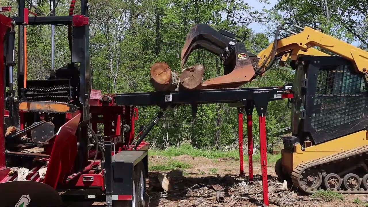 How run the Timberwolf Pro HD XL With Big Logs